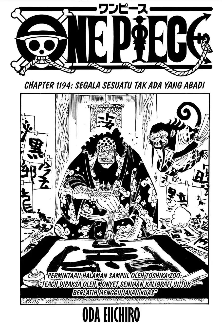 One Piece berwarna 1194 1195 1196 bahasa indonesia